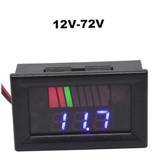 Battery Charge Level Indicator Universal Car Battery Capacity Meter Tester - Image 2