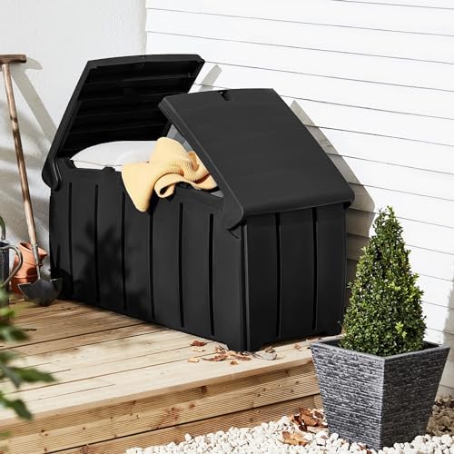 outdoor garden store 322l gn200, close-up detail