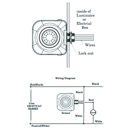 ECOELER Ceiling Occupancy Motion Sensor Switch, High Bay Fixture Mount 360° - Image 7