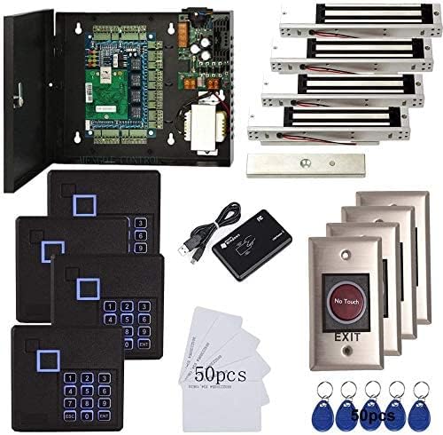MENGQI-CONTROL 4 Doors Access Control System Infrared No Touch Exit Keypad by MENGQI-CONTROL