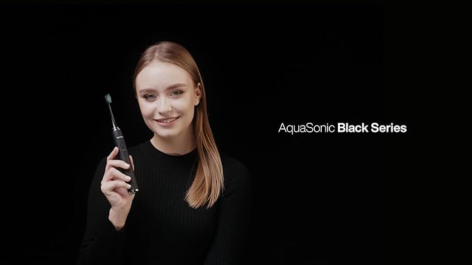 Aquasonic Black Series Ultra Whitening Toothbrush – ADA Accepted Electric - Image 7