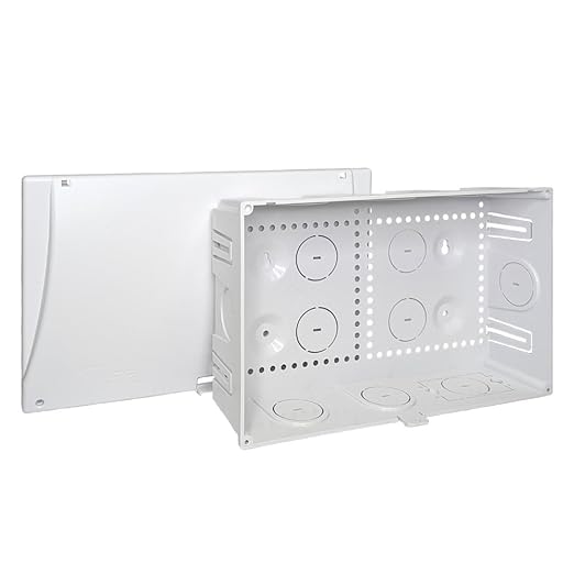 ICC 9” Plastic Structured Wiring Enclosure, Media Enclosure by ICC