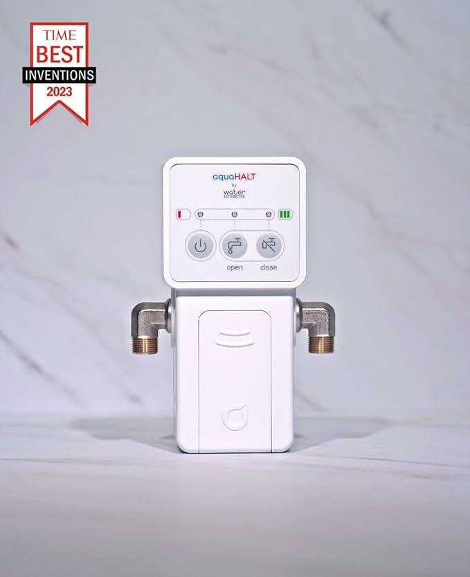 aquaHALT Smart Home Water Toilet Leak Detector Alarm and Automatic Shut Off - Image 7