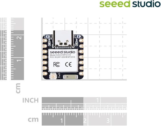 Seeed Studio XIAO ESP32C6-2.4 GHz WiFi 6, ESP Rain Maker, AWS IoT, Support - Image 7