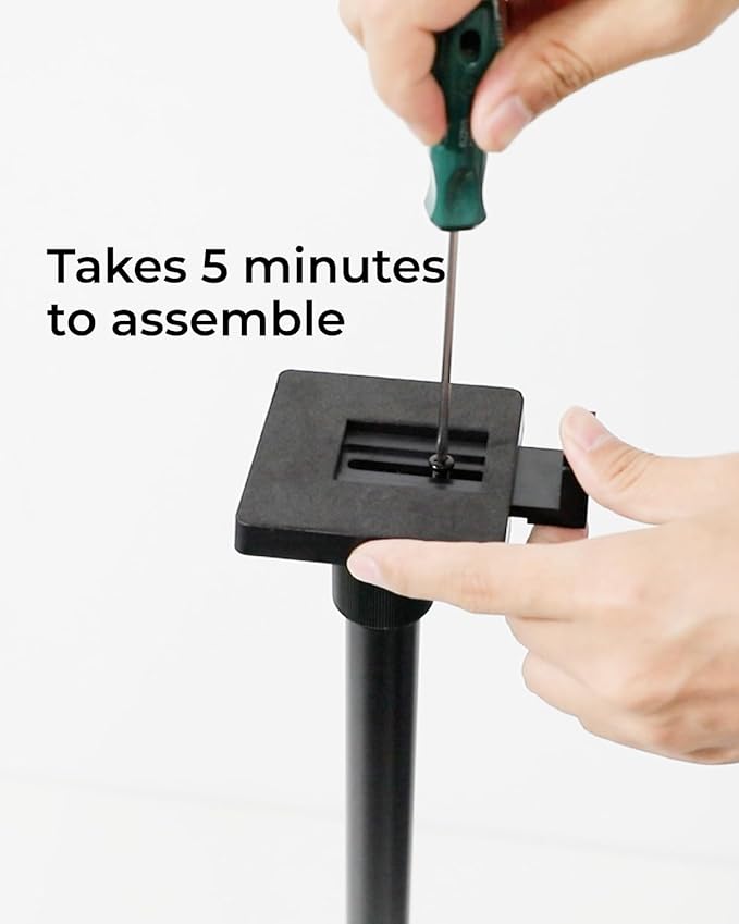 ULTIMEA 2-Pack Universal Height-Adjustable Speaker Stands, Extendable from 62cm - Image 7