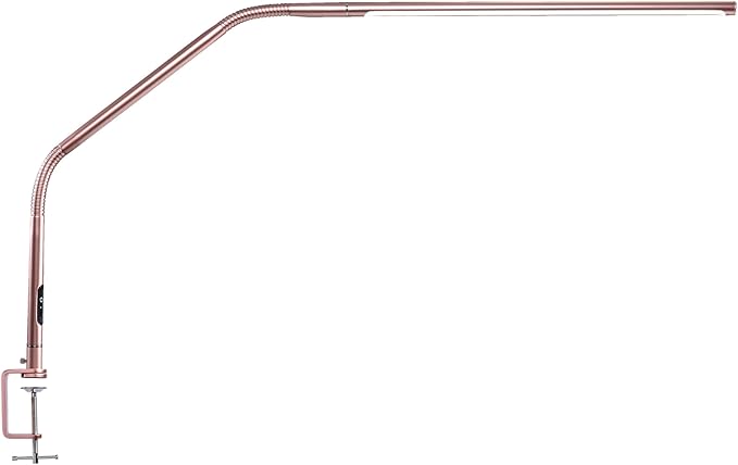 Daylight Slimline 4™ LED Table Lamp in Rose Gold by DaylightCompany-USA