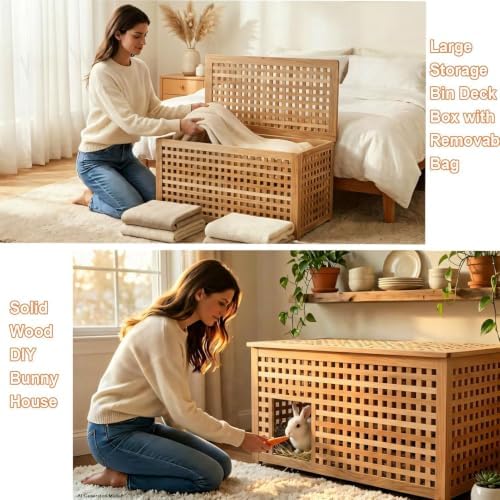 solid wood entryway bench with storage, storage chest, package contents