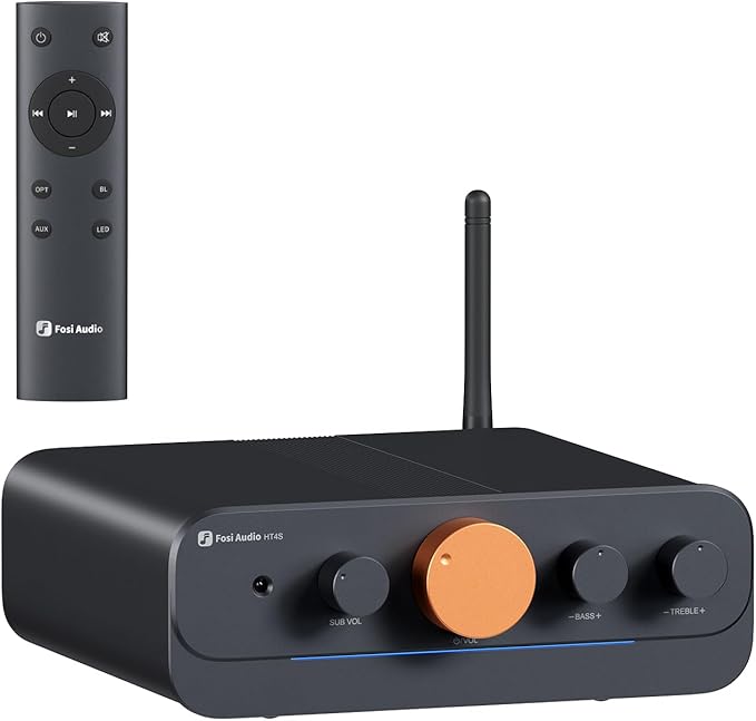 Fosi Audio HT4S Bluetooth Amplifier by FosiAudio