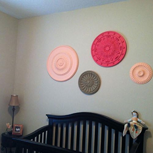11 1/4"OD x 1 1/8"P Linus Ceiling Medallion