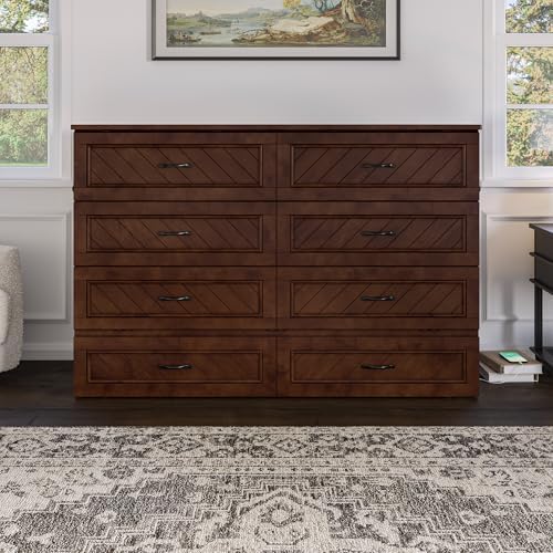 afi, alpine queen wood murphy bed chest with, package contents