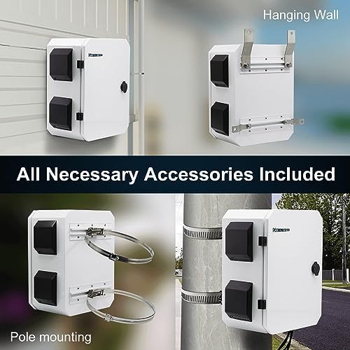 Outdoor Electrical Box, Cold-Rolled Steel Plate, Aluminum Alloy Back Beam - Image 6
