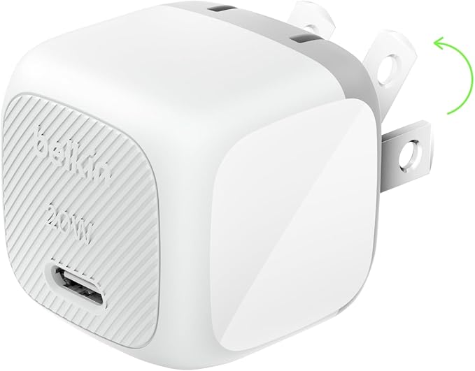 Belkin USB C Charger Block 20W, Fast Charging Block, Type C Wall Charger by Belkin