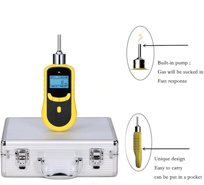 ATO Handheld Carbon Monoxide Gas Detector, 0 to 1000ppm CO Gas Tester Monitor - Image 3