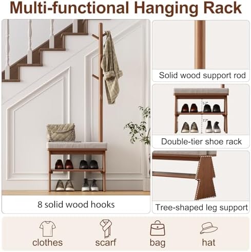 coat rack with shoe storage, shoe rack with, package contents