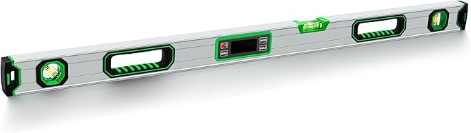 Kanayu Digital Level Digital 40'' LCD Display Magnetic Torpedo Level Tool by Kanayu