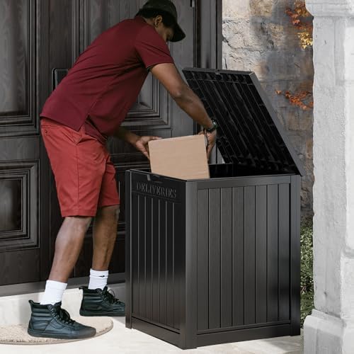nunu lab package delivery box for outside, 51 shown in use