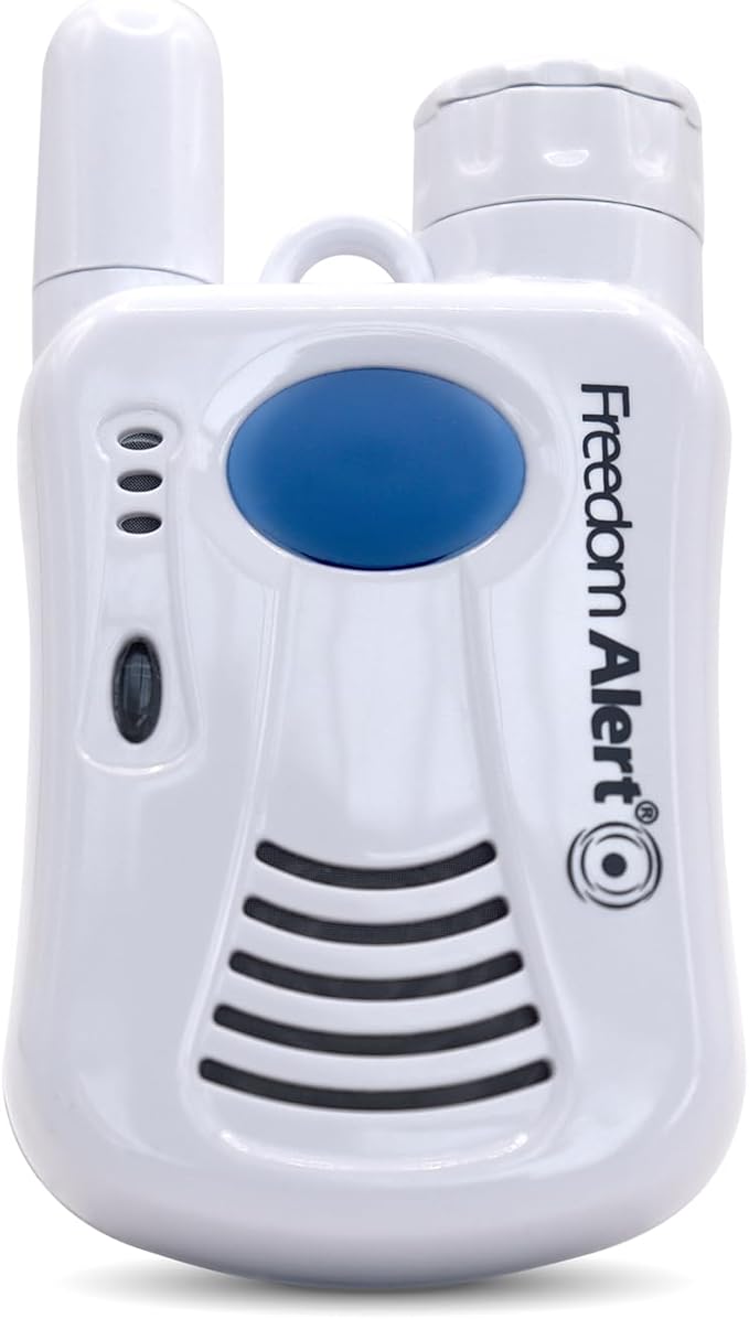 LogicMark Freedom Alert, Landline Personal Emergency Device, 2-Way Call by LogicMark