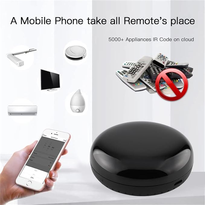MOES WiFi Smart IR Remote Controller Smart Home Infrared Universal Remote - Image 4