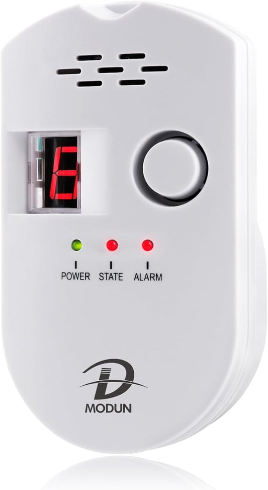 D MODUN Gas Detector, Natural Gas/LPG/City Coal Gas Leak Detector, Plug-in by Unknown