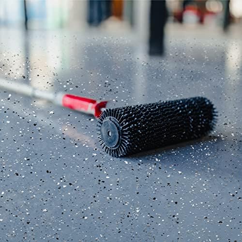 Taiyin 6.17 lb Epoxy Floor Flake, Black White Grey, 2-4 mm | 2.8 kg Blend Decorative Color Chip Epoxy Flakes for Garage Floor, Concrete Coating Paint Flake, Wall Interior Exterior