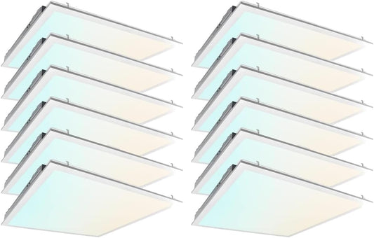 2x2 FT LED Light Flat Panel, Color Temperature Selectable 3K | 4K | 5K