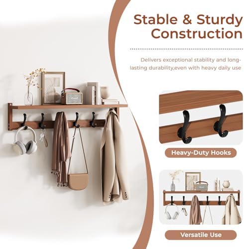 39.4" shoe rack bench with coat rack 3-tier, close-up detail