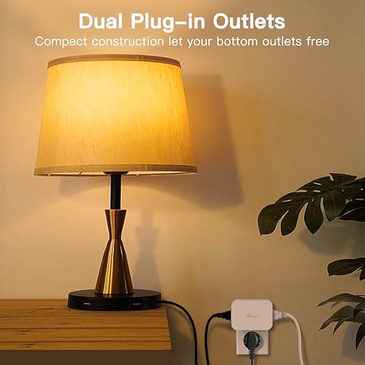 Alexa Smart Dimmer Plug, Treatlife Plug-in Lamp Dimmer Switch - Image 2