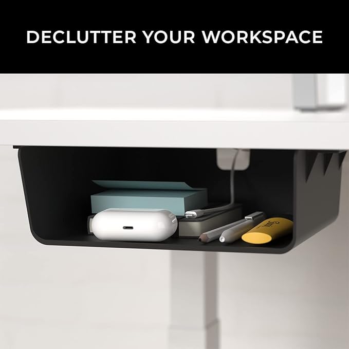 HumanCentric Under Desk Storage Shelf, Drawer Organizer - Image 8