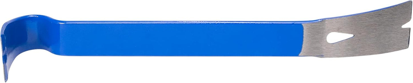VAUGHAN Superbar Pry Bar, 15 Inch, Nail Puller | 15 Inch flat pry bar with beveled ends for molding removal and nail pulling. VN45001, B215