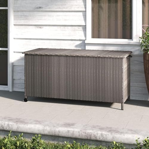 grand patio 108 gallon deck storage box indoor, view 9