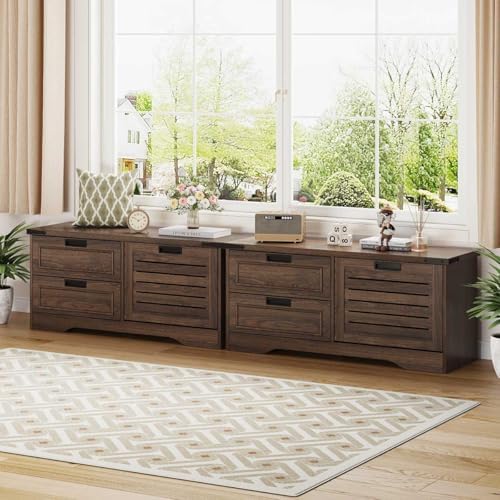 fatorri bench with shoe storage for entryway, wooden, front angle view