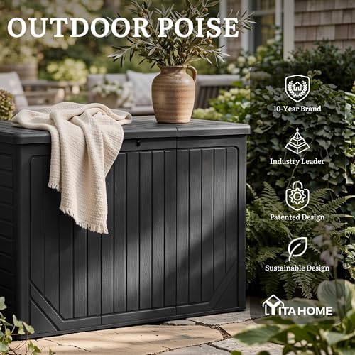 yitahome xxl 230 gallon extra large outdoor deck, view 9