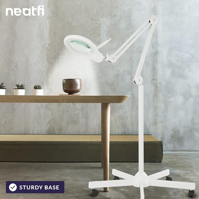 Neatfi Bifocals 1, 200 Lumens LED Magnifying Floor Lamp - Image 5