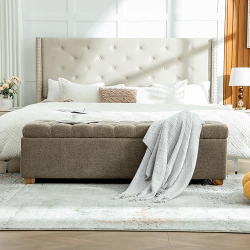 60.2" storage bench, end of bed storage benches, package contents