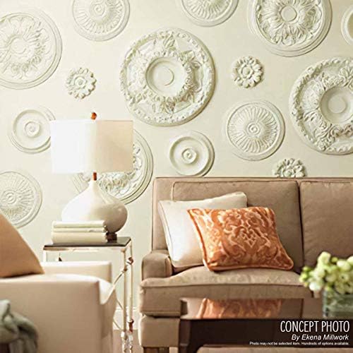 12 3/4"OD x 7/8"P Legacy Acanthus Ceiling Medallion (Fits Canopies up to 3 1/2") (color may vary)