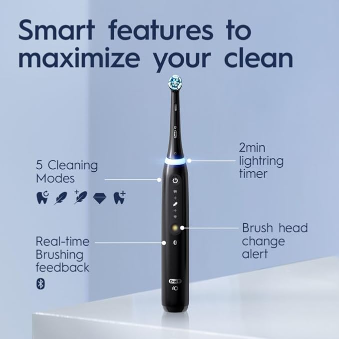 Oral-B iO Deep Clean + Whiten Rechargeable Electric Toothbrush - Image 2