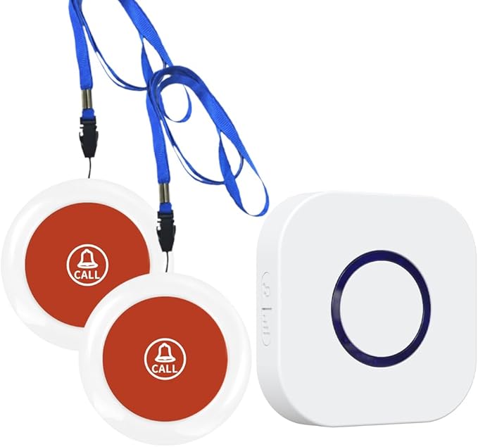Wireless Caregiver Pager Call Button System by Greetmed