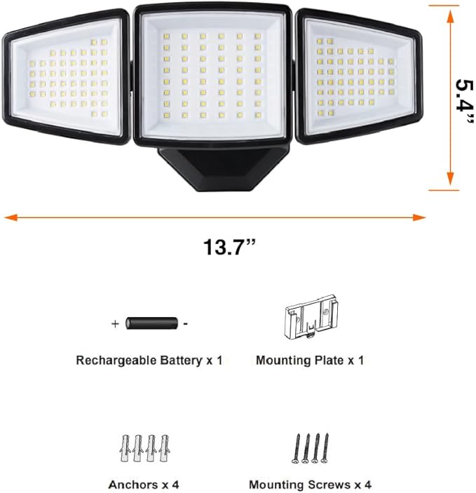Sylvania 15W Security LED Light, 2000 LMS, Wet Rated, Daylight - Image 5