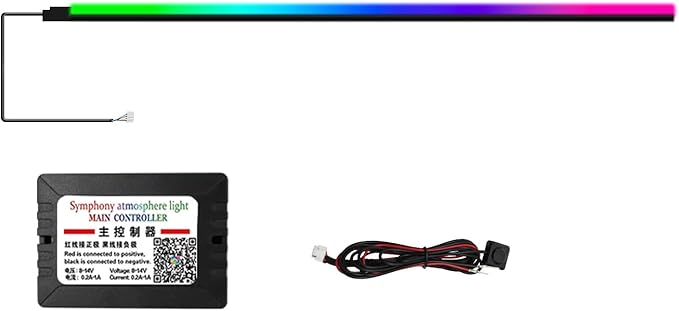 Dreamcolor Interior Car Lights Strips 55-inch, Tesla Model 3 Model Y Interior - Image 5
