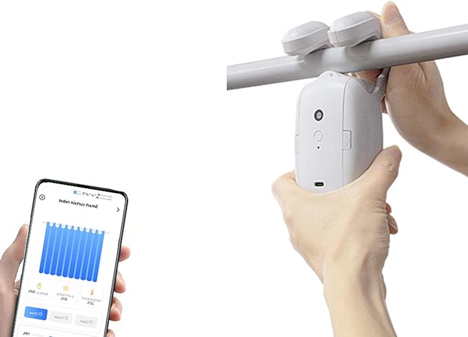 VELATEMOR Remote Control Smart Curtain Controller Energy Efficient - Image 5