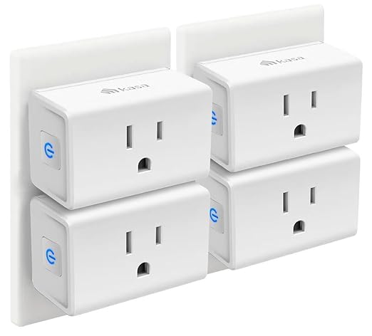 Kasa Smart Plug Mini 15A, Smart Home Wi-Fi Outlet Works by KasaSmartbyTP-Link