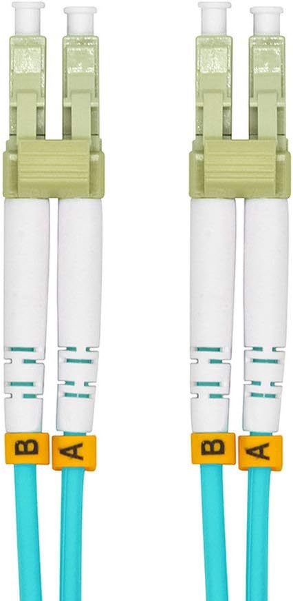 Jeirdus 20Meters 65ft LC to LC Duplex 50/125 10G OM3 Multi-Mode Fiber Optic - Image 2