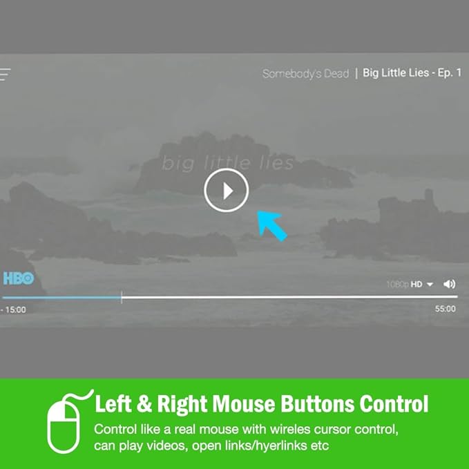 Air Mouse Green Presentation Remote Control USB Rechargeable Presentation - Image 8
