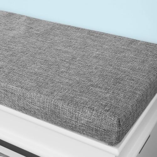haotian shoe storage bench entryway showing dimensions
