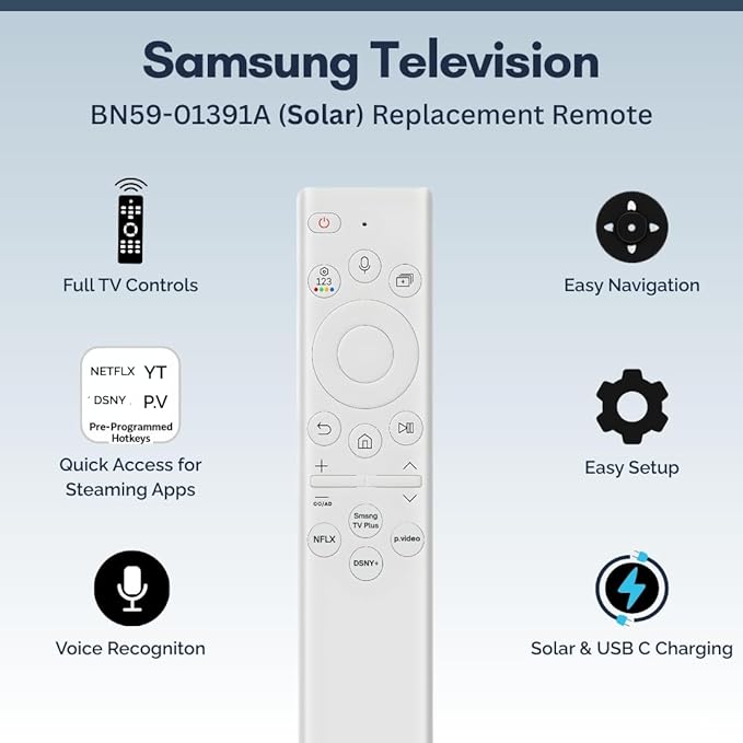 BN59-01391A Samsung TV Remote Control Replacement - Image 2