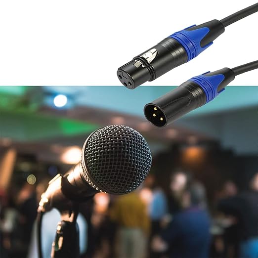 1 Male to 2 Female XLR Y Splitter Micrphone Cable, 3pin Male to Dual XLR Female - Image 6