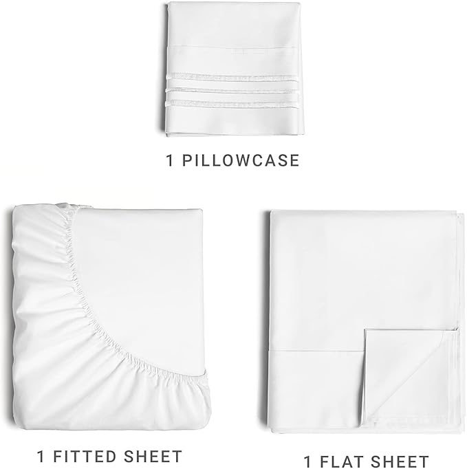 Twin Size 3 Piece Sheet Set - Image 2