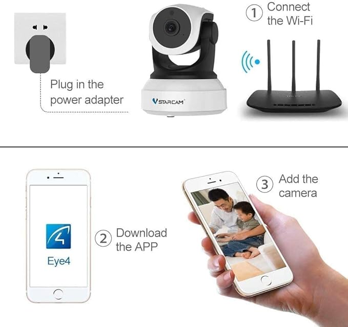 VSTARCAM Cameras for Home Security Indoor, 2K - Image 7