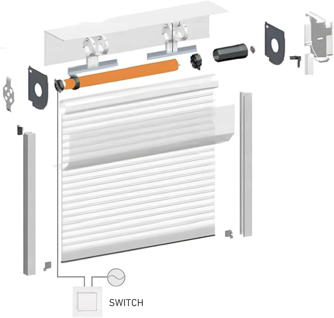 Motorized Shade Wall Switch for 4-Wire AC Tubular Motor - Image 7