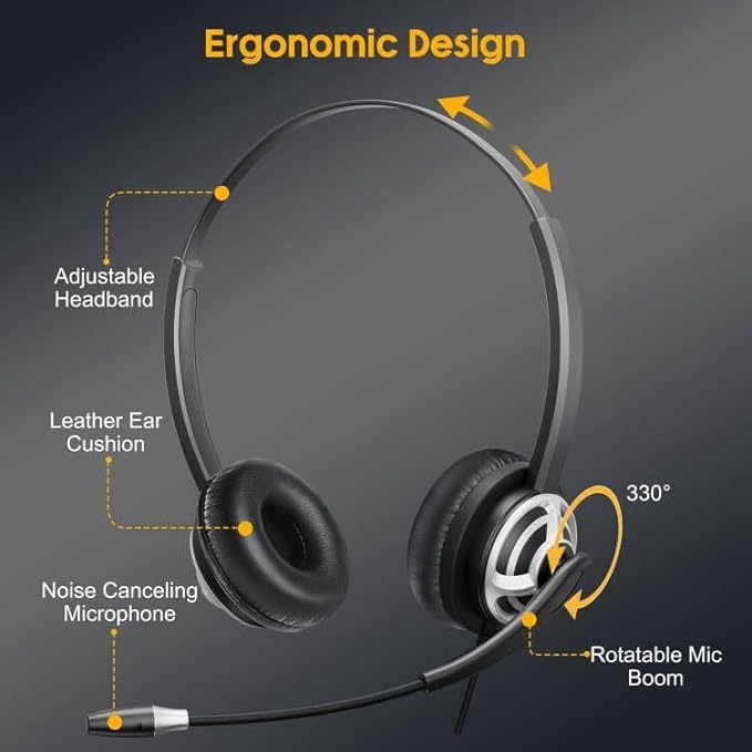 MAIRDI USB Headset With Microphone - Image 4